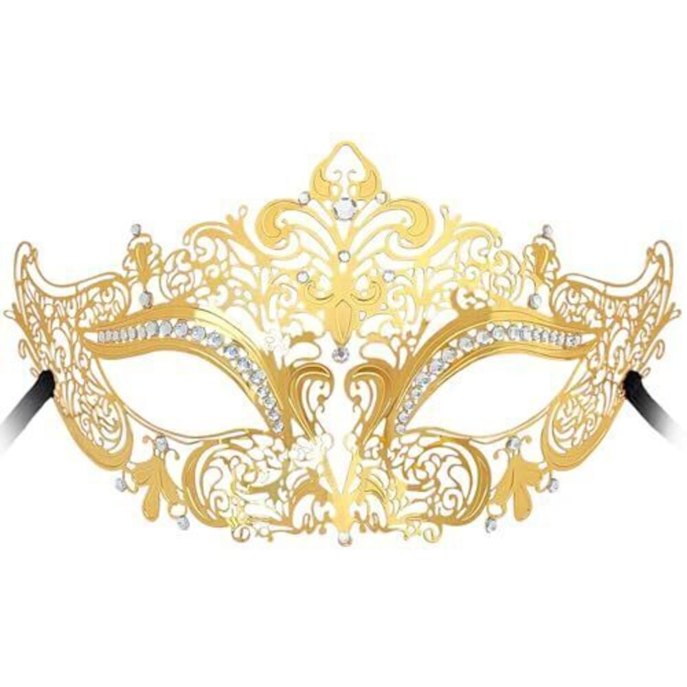 9180 Masquerade Mask  Gold Masquerade Mask for Venetian Ball Wedding